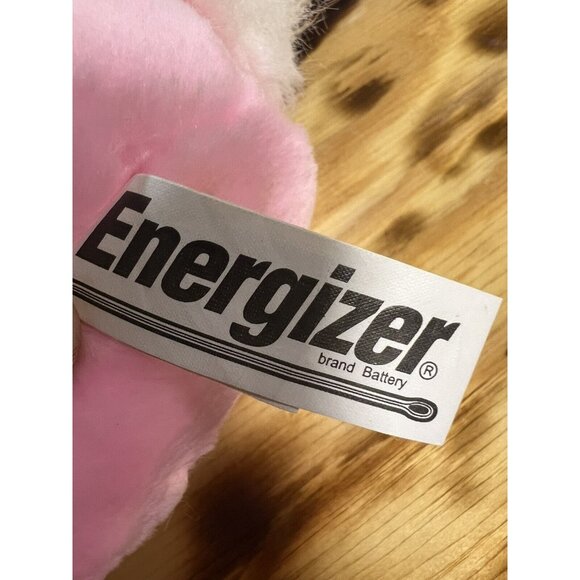 Energizer Bunny Large 20" Plush Stuffed Rabbit Toy Vintage 1995 Classic Cartoon - Picture 7 of 8